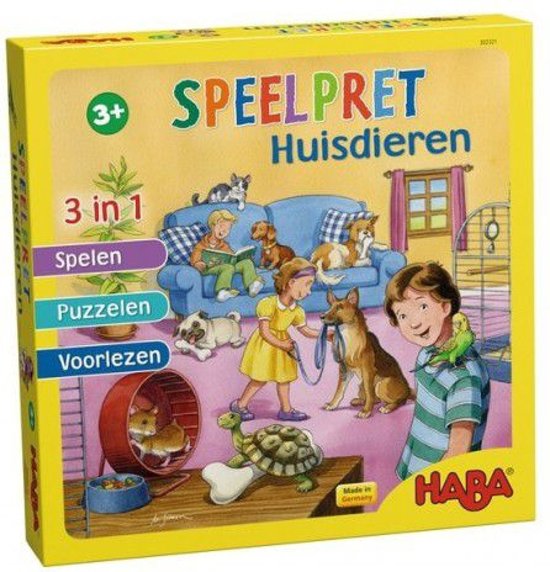 Afbeelding van het spel Haba kinderspel Speelpret Huisdieren