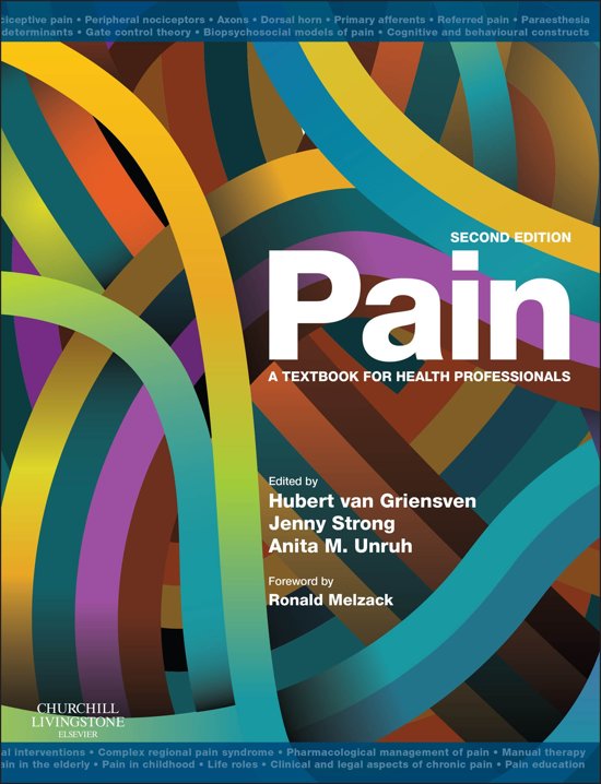 Aantekeningen kwartaal 1 Minor Pain basics for health professionals