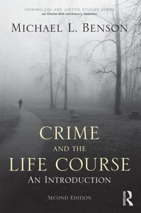 Crime and the Lifecourse