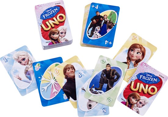 Thumbnail van een extra afbeelding van het spel Uno Frozen - Kaartspel