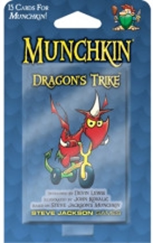 Afbeelding van het spel Munchkin Dragons Trike booster pack d10