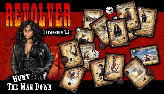Thumbnail van een extra afbeelding van het spel Revolver expansion 1.2: Hunt The Man Down