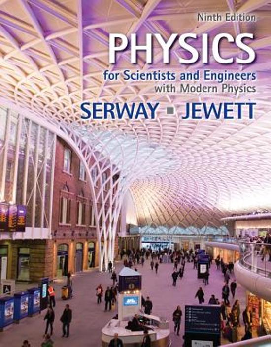 Physics Problem Set (Physics for scientist and engineering in the modern world)