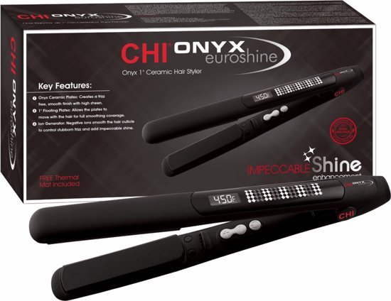 CHI - Onyx - Keramische Stijltang - Euroshine