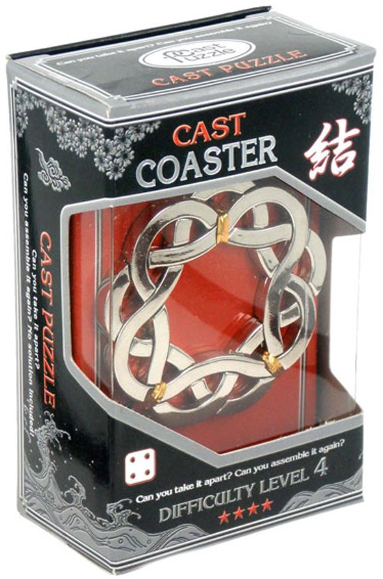 Thumbnail van een extra afbeelding van het spel Cast puzzel Coaster**** - Breinbreker