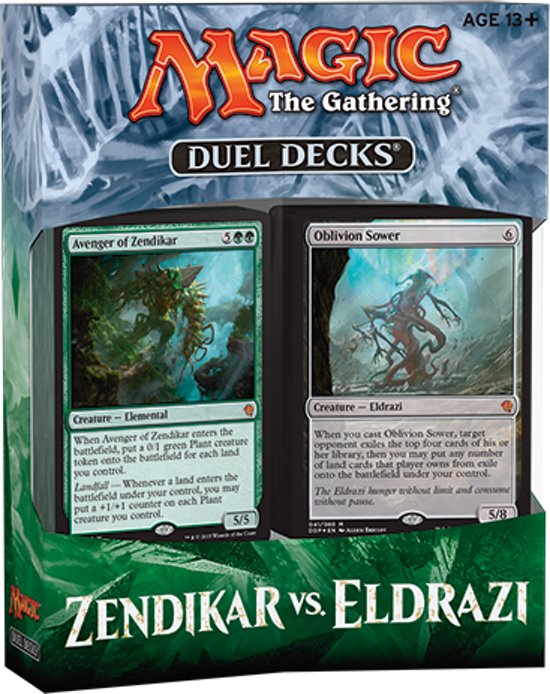 Afbeelding van het spel Magic the Gathering Duel Deck Zendikar vs Eldrazi