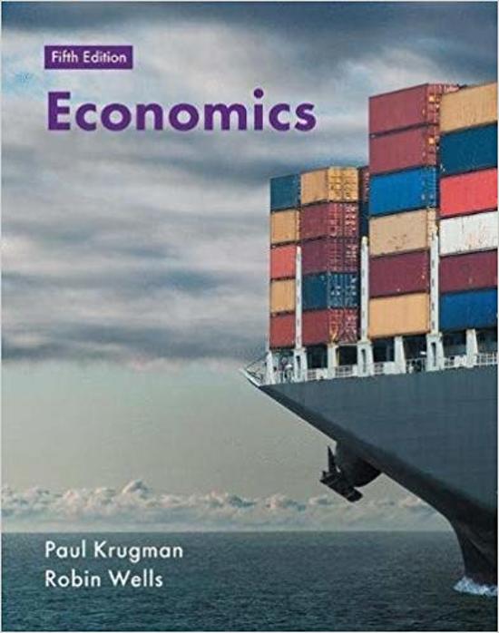 Solution Manual for Economics 5th Edition By Paul Krugman, Robin Wells. A+