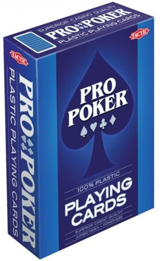 Afbeelding van het spel Pro Poker Plastic Speelkaarten - Kaartspel