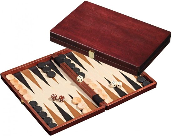 Backgammon cassette Naxos - 28 x 15 x 3.5cm