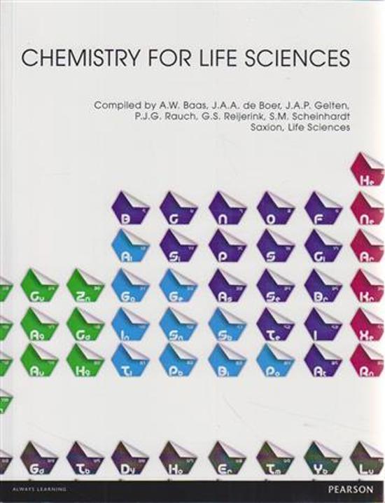 Chemistry for Life Sciences