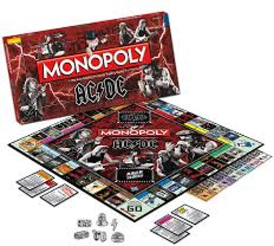 Monopoly ACDC - Engelstalig Bordspel