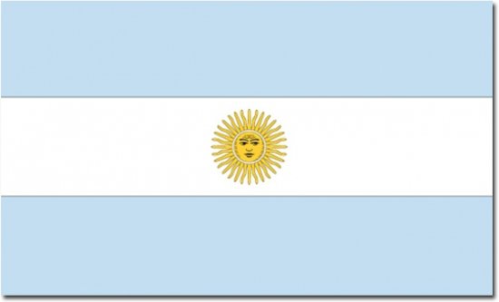 bol.com | Vlag Argentinie 90 x 150 cm