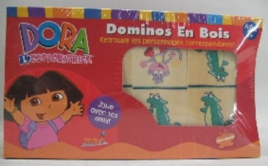 Afbeelding van het spel Dora Domino - Hout - 28 st