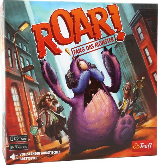 Thumbnail van een extra afbeelding van het spel Trefl Roar! Vang Het Monster Bordspel