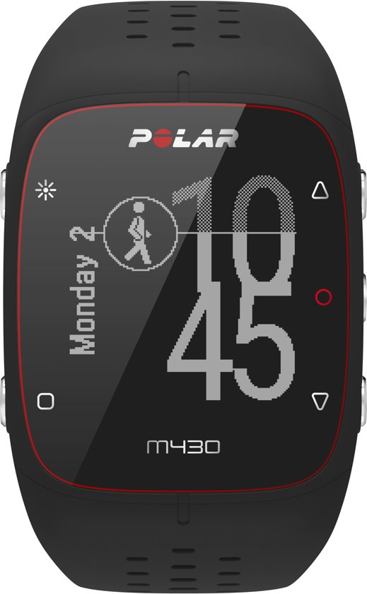 Polar M430 - GPS Sporthorloge - Zwart - Maat L