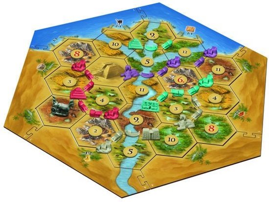 Thumbnail van een extra afbeelding van het spel Catan: Het Oude Egypte - Bordspel