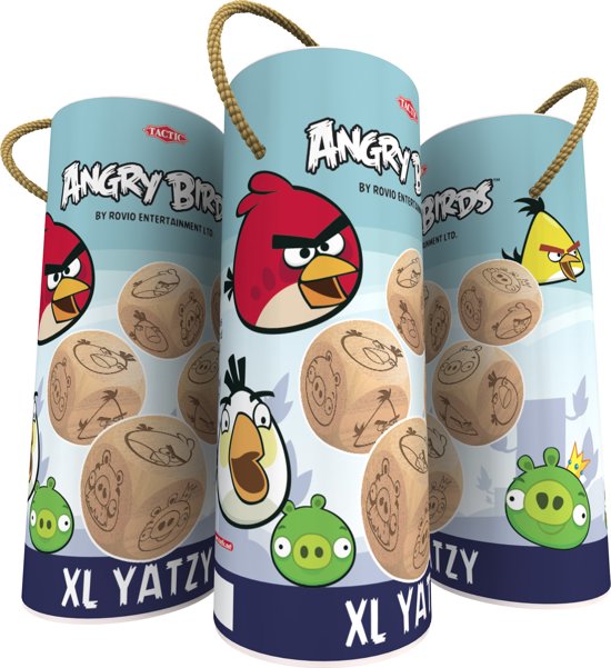 Afbeelding van het spel Angry Birds XL Yatzy - Actief buitenspeelgoed