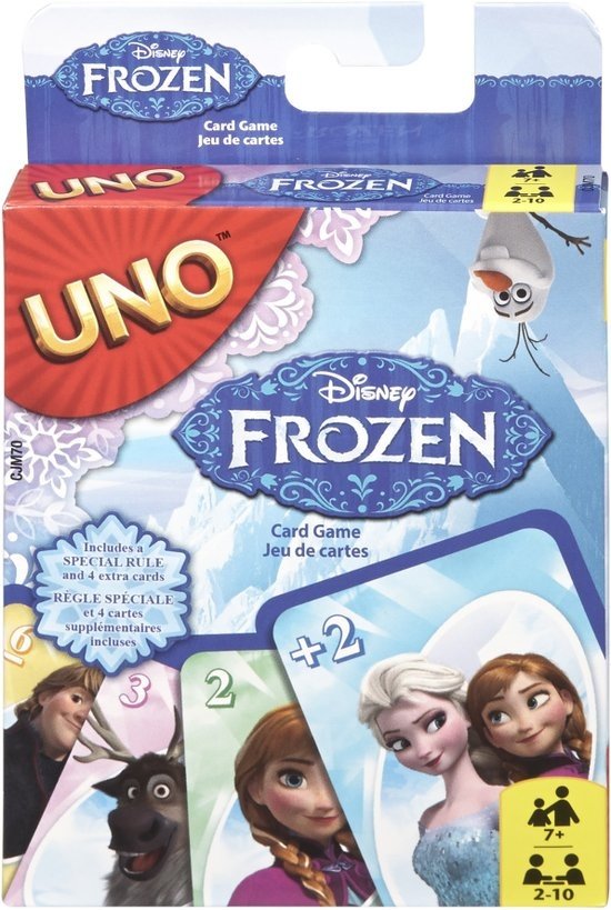 Afbeelding van het spel Mattel Uno Frozen Kaartspel