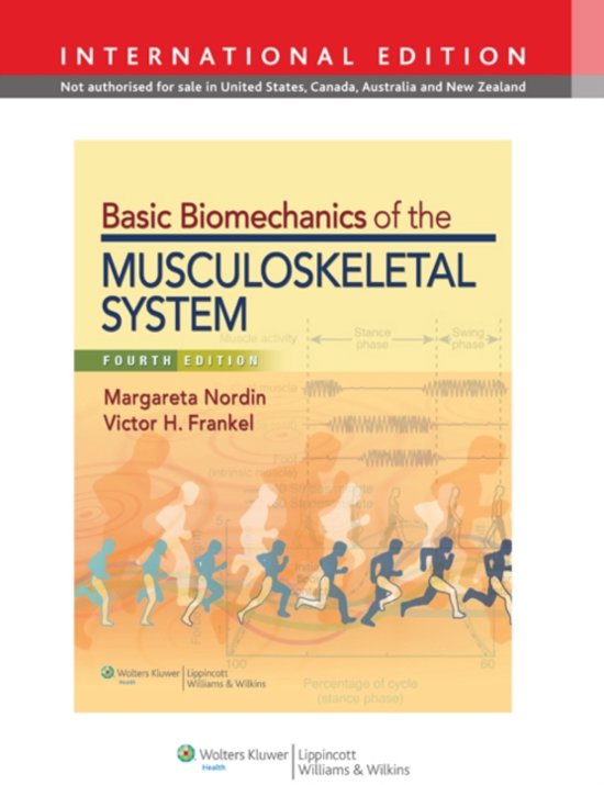 Basic Biomechanics of the Musculoskeletal System, International Edition