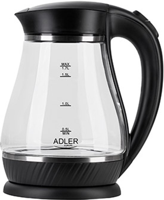 Adler AD1274b - Waterkoker - zwart - 1.7 liter