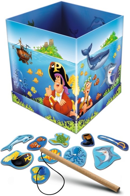 Thumbnail van een extra afbeelding van het spel Piet Piraat Visspel - Kinderspel