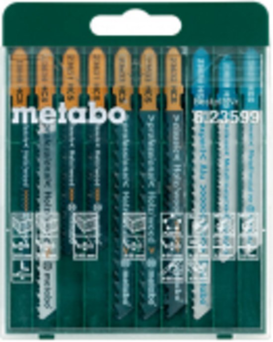 Metabo Decoupeerzaagbladenset-T (10x)