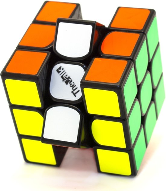 Thumbnail van een extra afbeelding van het spel QiYi cube - The Valk 3 - 3x3x3 speedcube - Zwarte kubus - incl. gratis verzenden