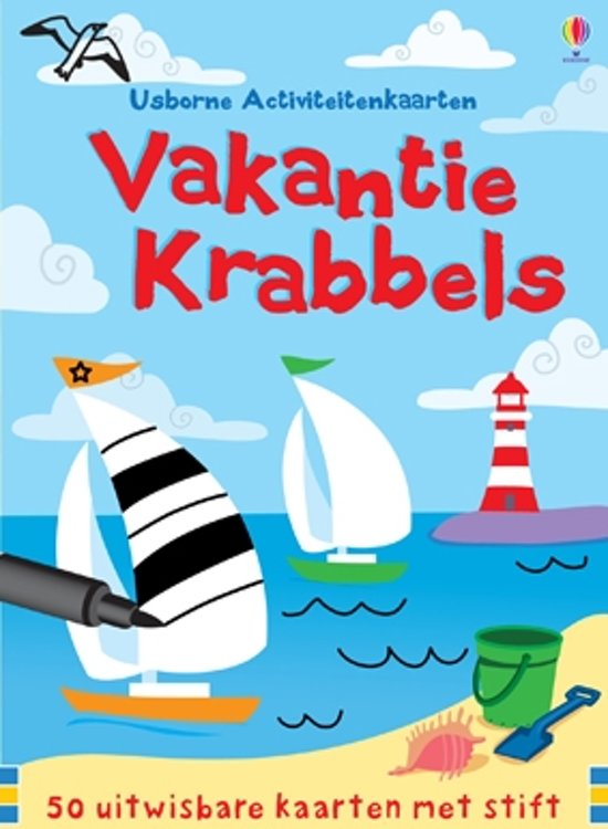 Thumbnail van een extra afbeelding van het spel Activiteitenkaarten: Vakantie Krabbels