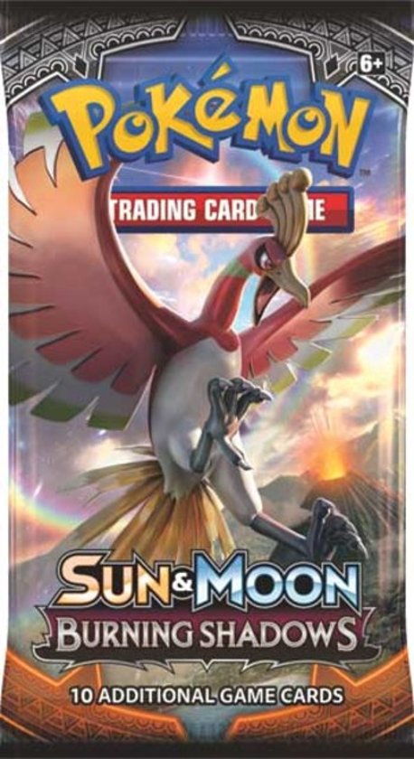 Thumbnail van een extra afbeelding van het spel 2 Pakjes Pokemon Kaarten Sun & Moon Burning Shadows