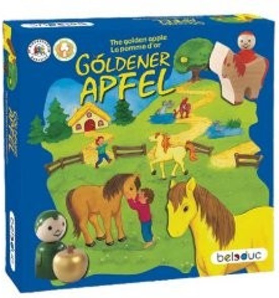 Thumbnail van een extra afbeelding van het spel Beleduc houten kinderspel De gouden appel