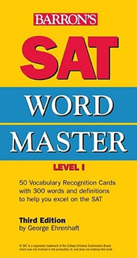 Afbeelding van het spel SAT Wordmaster, Level 1