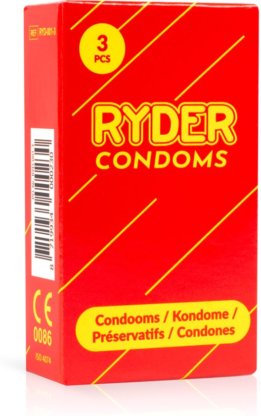 Ryder Condooms - 3 Stuks