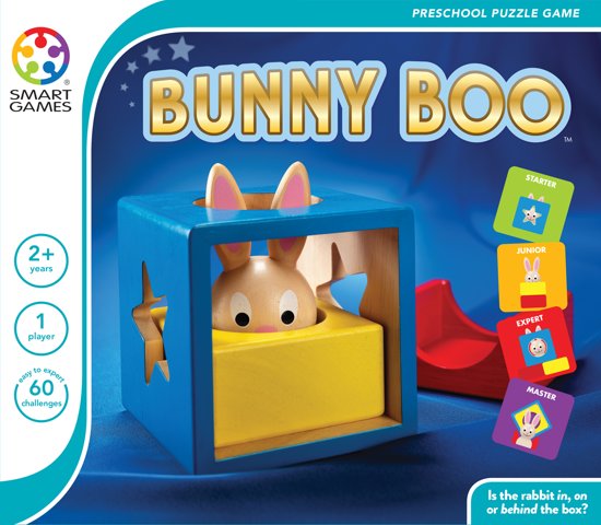 Thumbnail van een extra afbeelding van het spel Smart Games Bunny Boo (60 opdrachten)