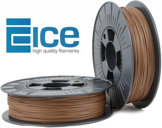 ICE Filaments ICE-wood 'Barnyard Brown'