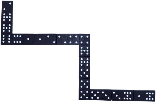 Afbeelding van het spel Goki Domino 55 blokjes 2,2 x 4,3cm