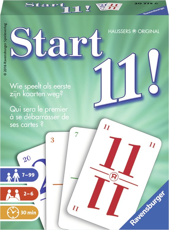 Afbeelding van het spel Ravensburger Start 11 - Kaartspel