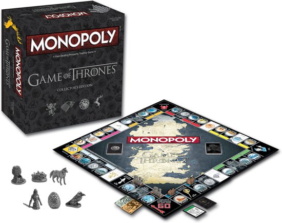 Thumbnail van een extra afbeelding van het spel Monopoly Game of Thrones - Bordspel - Engelstalig