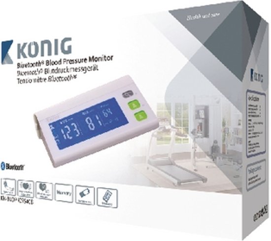 König KN-BLDPRESS40B Pols Automatisch bloeddrukmeter