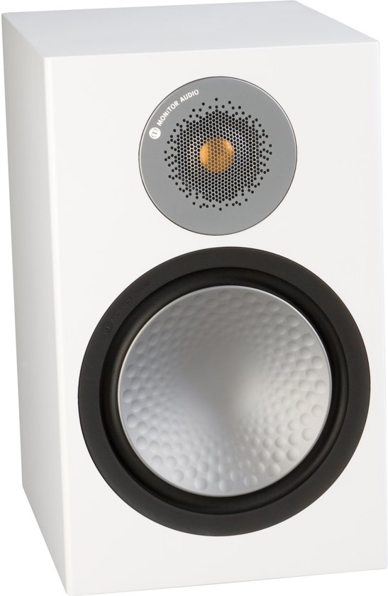 Monitor Audio Silver 100 - Boekenplank Speakers - Satijn Wit