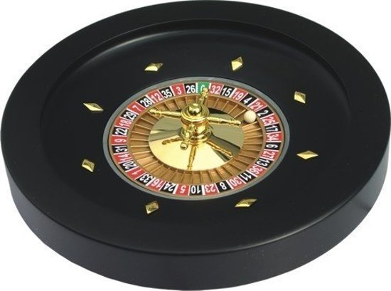 Afbeelding van het spel Roulette Wiel 52 cm Zwart