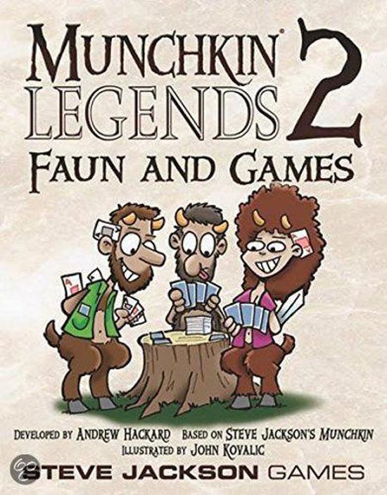 Afbeelding van het spel Munchkin Legends 2 Faun and Games