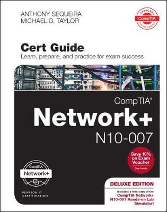 CompTIA Network   N10-007 Cert Guide, Deluxe Edition, 1/e