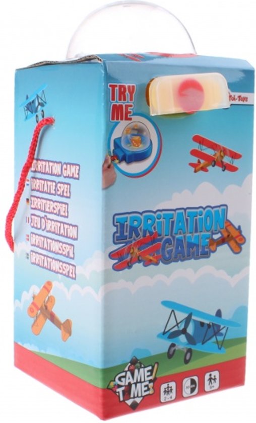 Afbeelding van het spel Toi-toys Reisspel Irritatie Vliegtuigen