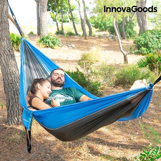 InnovaGoods Swing & Rest Dubbele Kampeer Hangmat