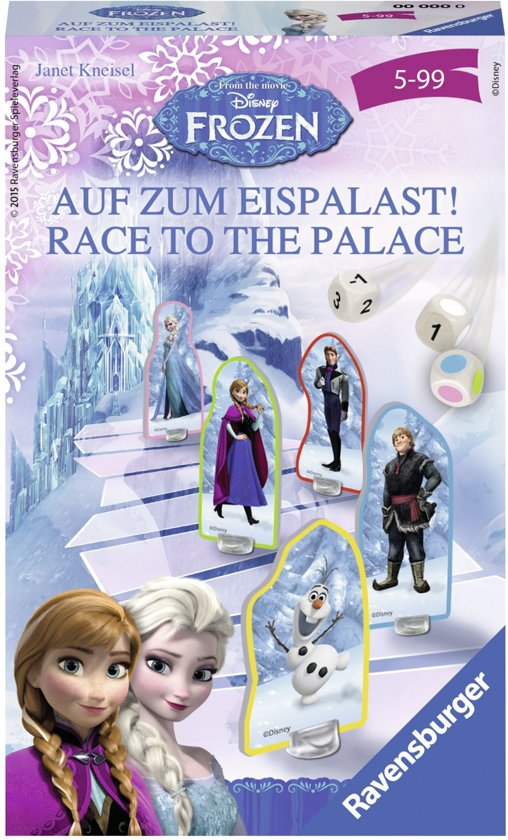 Afbeelding van het spel Ravensburger Disney Frozen Race to the palace