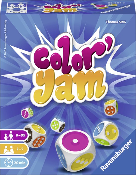 Afbeelding van het spel Ravensburger Color Yam - dobbelspel