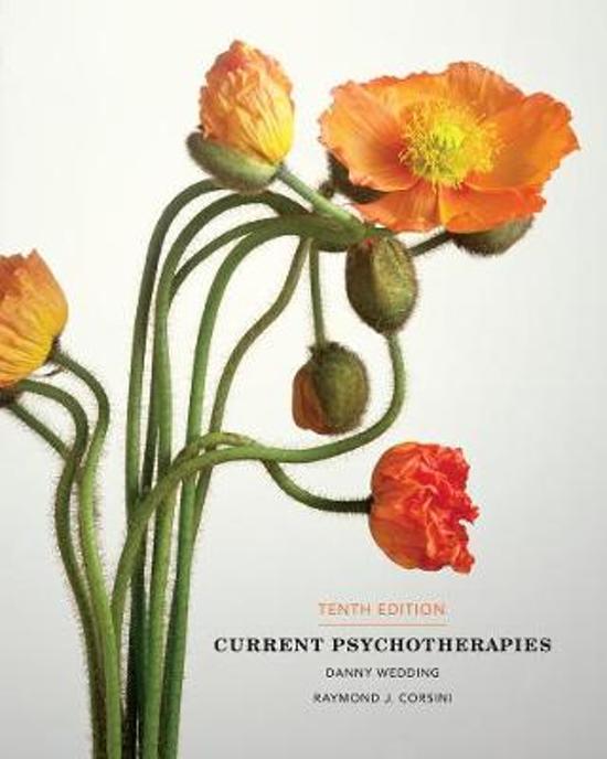 Beknopte samenvatting Psychotherapie 1 deeltoets 2 met oefenvragen!