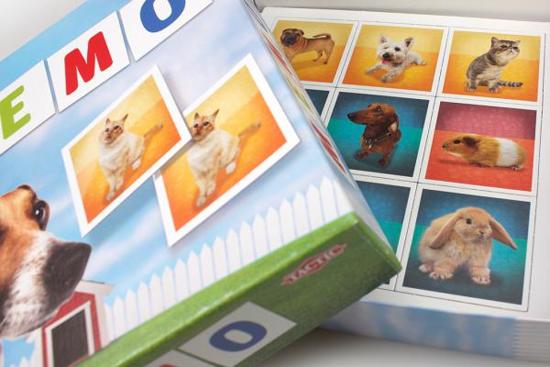 Thumbnail van een extra afbeelding van het spel Pets Memo - Kinderspel