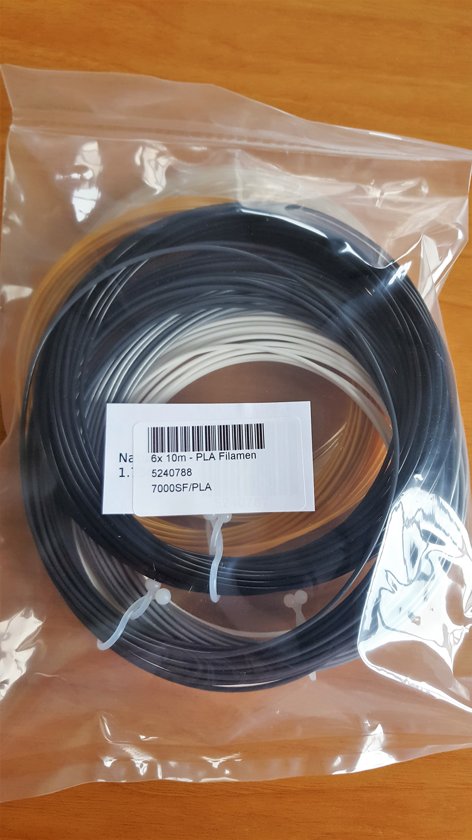 12x10m PLA filament! Incl. 3dpad a 9,95 & cleaning a 2,95! excl. 3dpen