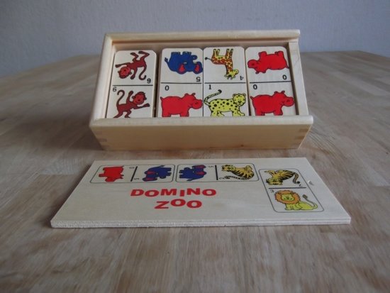 Thumbnail van een extra afbeelding van het spel Domino spel dieren